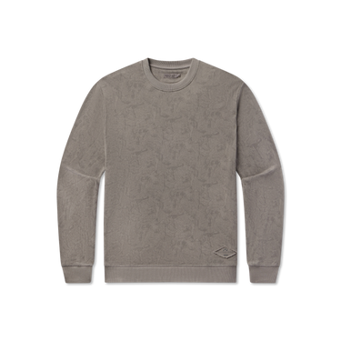 Dark Gray Waterfowl Print