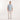 French Blue Relaxed Stripe | On Model Front Full
