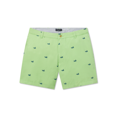 Lime with Printed Ducks