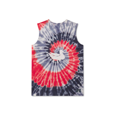 Red White and Blue Tie Dye