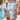 Blue and Orange Seersucker Gingham