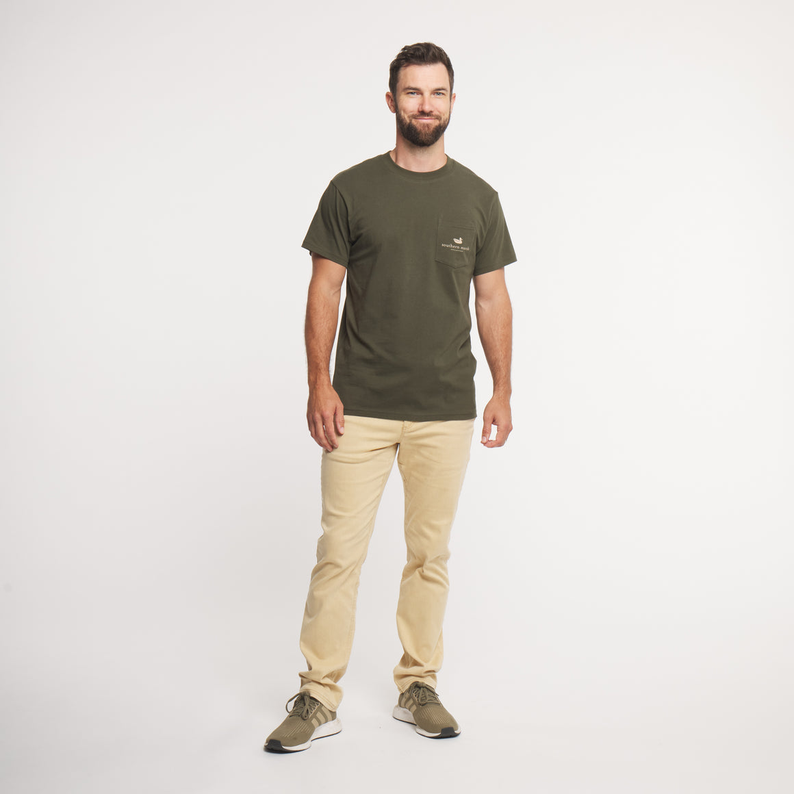 Dark Olive | ON MODEL | FULL OUTFIT