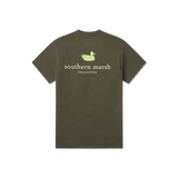 Washed   Dark  Green