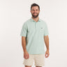 Mint Relaxed Stripe | On Model | Front