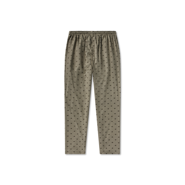 Dark Olive with Ducks | BACK
