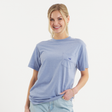 Washed Blue | on model front