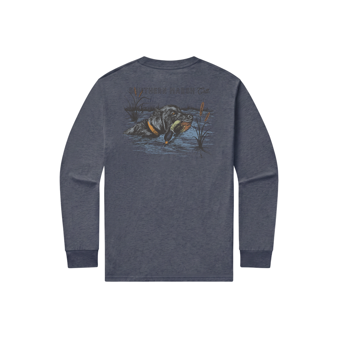 Washed Navy | Back