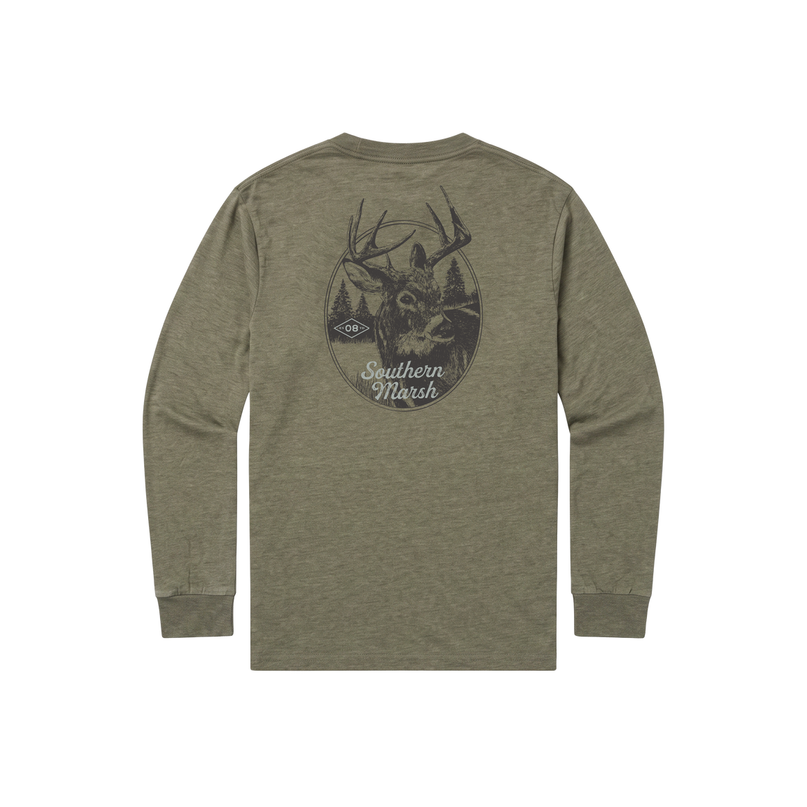 Dark Olive | Back
