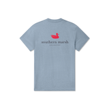 Washed Sky Blue Heather | Youth Authentic Tee | Heather | Short Sleeve T-Shirt