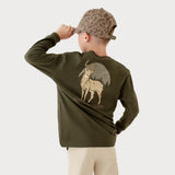 Dark Olive | On Model Back