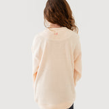 Pinkish White | On Model Back