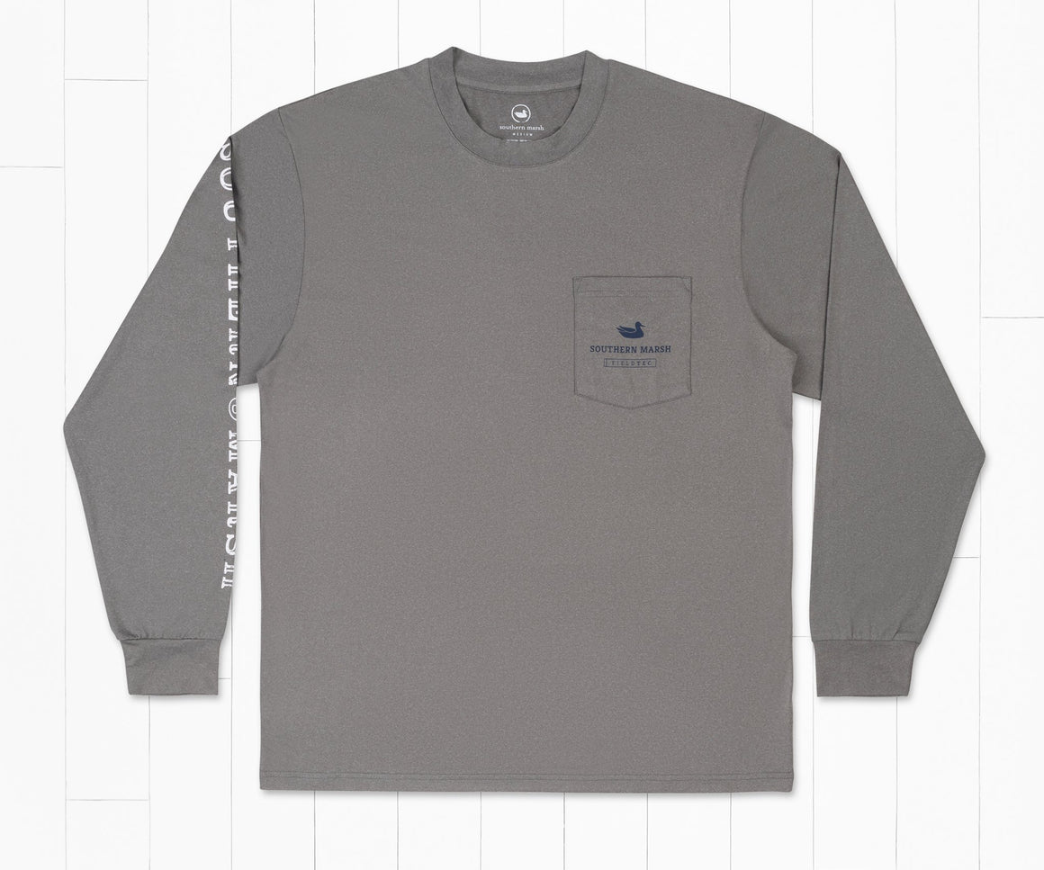 Dark Gray | FieldTec™ Featherlight Tee | Surf Trio